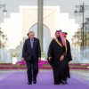 سمو ولي العهد يستقبل رئيس جمهورية تركيا ويعقدان جلسة مباحثات رسمية