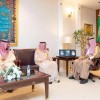 محافظ حفر الباطن يستقبل الرئيس التنفيذي لمطارات الدمام