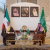 وزير الخارجية يستقبل وزير خارجية دولة الكويت