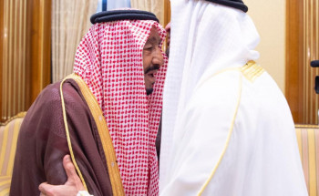 خادم الحرمين الشريفين يلتقي ولي عهد أبوظبي