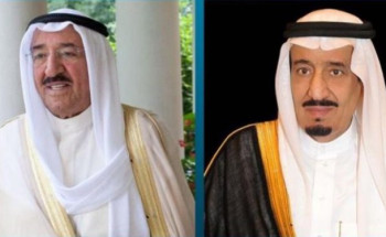 خادم الحرمين الشريفين يتلقى اتصالاً هاتفياً من أمير دولة الكويت