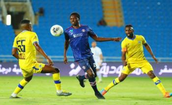 التعاون يفوز على العدالة بصعوبة فى الدوري السعودي للمحترفين