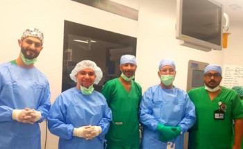 جرحات نوعيه بالمنظار في مستشفي الهيئة الملكية بالجبيل