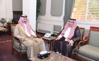 الأمير بدر بن محمد بن جلوي يستقبل مدير هيئة الرقابة والتحقيق