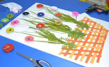 “التعبير الفني” برنامج مهاري فني  في مركز التأهيل للإناث بالأحساء