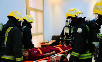 مدني تبوك ينفذ فرضية حريق بمبنى فرع وزارة العمل والتنمية الاجتماعية