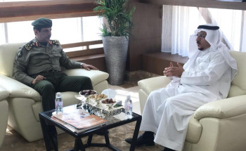مدير الجامعة يستقبل مدير جوازات منطقة الباحة
