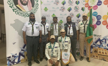 المركز الاول لكشافة ثانويه النووي على مستوى الاحساء