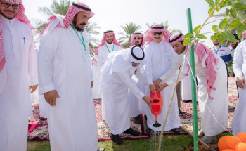 “البيئة” تطلق المرحلة الخامسة لمبادرة “أرض القصيم خضراء” لزراعة 100 ألف شجرة