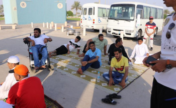 رحلة بحرية لمستفيدي مركز التأهيل الشامل للذكور بالأحساء   