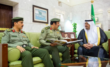 أمير منطقة الرياض يستقبل مدير جوازات المنطقة