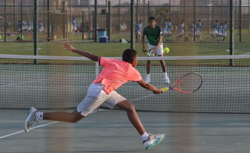 ادريس يتأهل لنهائي آسيوية التنس