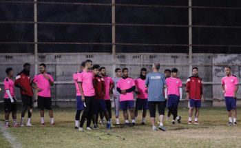 النجوم يستأنف التدريبات بعد الراحة ،، والرئيس يلتقي باللاعبين