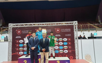 حققت الانجاز لأول مرة في تاريخ اللعبة  المصارعة السعودية تحصد (4) ميداليات آسيوية