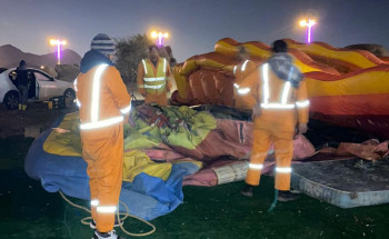 إزالة ألعاب هوائية ونطاطات عشوائية ومخالفة من ٢٠ موقعًا بشرق الطائف