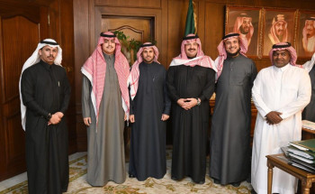 الأمير تركي بن طلال يلتقي وفد “إخاء عسير” ويشيد الخدمات التي تقدمها للأيتام