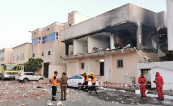 انهيار منزل ووفاة شخص بالداخل   