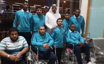 طائرة الجلوس بنادي المدينة تتصدر تصفيات الصعود