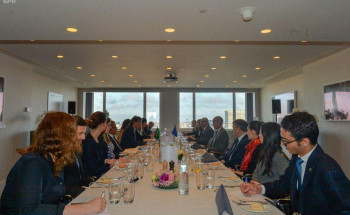 المملكة منفتحة على العالم ومستمرة في تحقيق المزيد من الإنجازات التنموية”