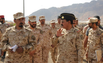 مساعد وكيل الحرس الوطني للجهاز العسكري بالقطاع الغربي يتفقد وحدات الحرس الوطني بالمدينة المنورة