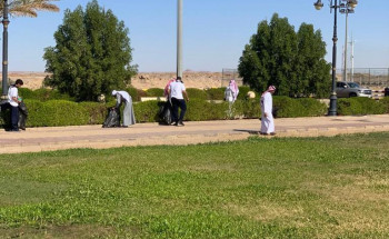 الكلية الجامعية في تيماء تشارك في اليوم العالمي للتطوع