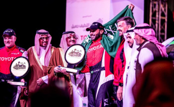 الراجحي بطل رالي الشرقية والموسم الأول من بطولة السعودية تويوتا للراليات الصحراوية
