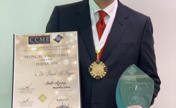 طبيب سعودي يفوز بجائزة علمية عن دراسته حول الحمية وتأثيرها في مقاومة الشيخوخة