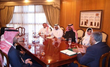 السفير المصري يستقبل وفد المنظمة العربية للسلام والتنمية اليوم الخميس بالعاصمة السعودية الرياض