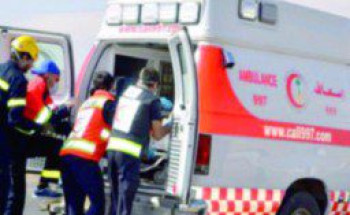 وفاة واصابة سبعة اشخاص بحادث مروع على طريق مدخل رفحاء الغربي