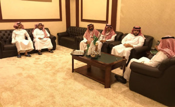 رئيس مركز مسلية وأعضاء لجنة التنمية يزورون محافظ بيش.