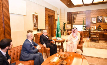 الأمير مشعل بن ماجد يستقبل سفير الولايات المتحدة الأمريكية لدى المملكة