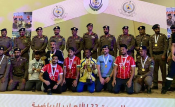 “الدفاع المدني بمنطقة المدينة المنورة يختتم مسابقات البطولة الرياضية”