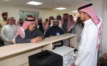 سمو أمير منطقة الرياض يزور مستشفى عفيف العام