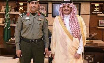 أمير المنطقة الشرقية يقلد اللواء السويلمي رتبته الجديدة