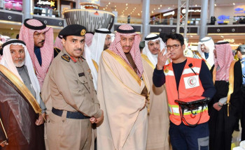 الهلال الأحمر بتبوك يشارك فعاليات اليوم العالمي للدفاع المدني