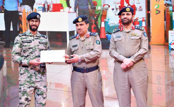 مدني تبوك يكرم المشاركين في يومه العالمي ” السلامة اولاً “