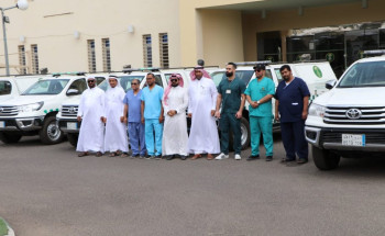 تسليم العيادات المتنقلة الى المكاتب والوحدات في منطقة المدينةالمنورة