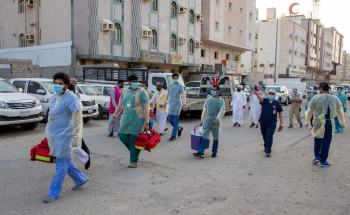 عمليات التقصي الميداني  تكشف عن عدد من الحالات المصابة في أحياء مكة