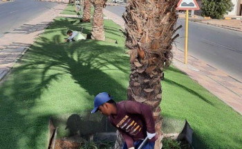 بلدية رفحاء تنفذ أعمال سفلتة وتأهيل ومعالجة عدد من شوارع الأحياء وصيانة الحدائق العامة