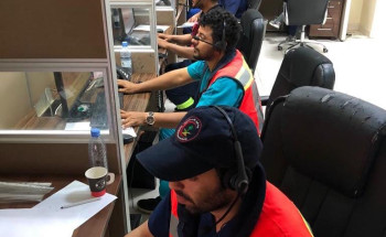 الهلال الأحمر بالجوف يستقبل ما يزيد على 3000 إتصال خلال أيام الحظر الكلي