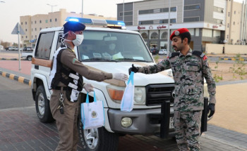 سجون الجوف تشارك مبادرة نحن معكم لأبطال الميدان