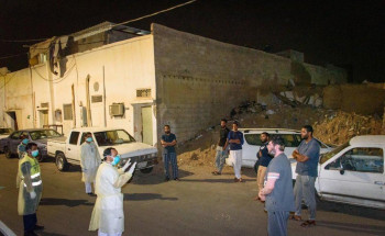 صحة حائل‬⁩ تنفذ حملة المسح الاستقصائي المكثف لفايروس ⁧‫كورونا‬⁩