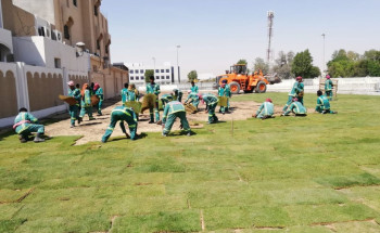 بلدية القطيف تنشئ حديقة جديدة في الاسكان بمساحة ٢٠٠٠م٢