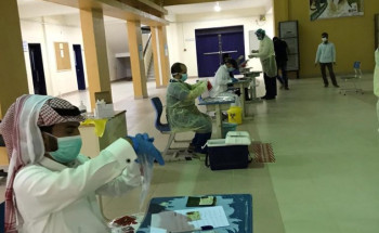 قطاع العويقيلة الصحي يجري 1857 فرزاً طبياً عند نقاط الفرز الصحي على مداخل المحافظة