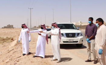 رئيس بلدية رفحاء يتفقد المشاريع الاستثمارية ويوجه بربط طريق الستين بطريق لينة والطريق الدولي