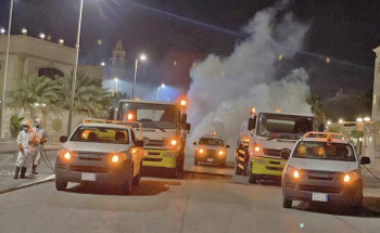 أمانة الشرقية تقوم بـ 868 جولة رقابية وتعقم وتطهر 1080 موقع أمس الثلاثاء