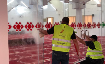 متطوعي نبض الحياة بتبوك يشاركون في تعقيم المساجد