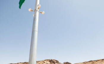 “أمانة الجوف” تُنهي أعمال أطول سارية عَلَم بالمنطقة