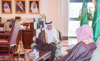 أمير منطقة تبوك يستقبل مدير عام فرع وزارة الشؤون الإسلامية بالمنطقة