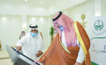 الأمير فيصل بن خالد بن سلطان يدشن المنصة الإلكترونية لمبادرة البصمة البيئية